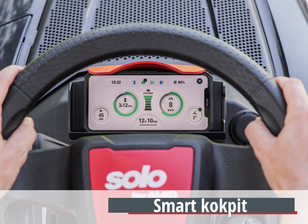 Smart kokpit w traktorku solo by Al-KO T 3200 Li